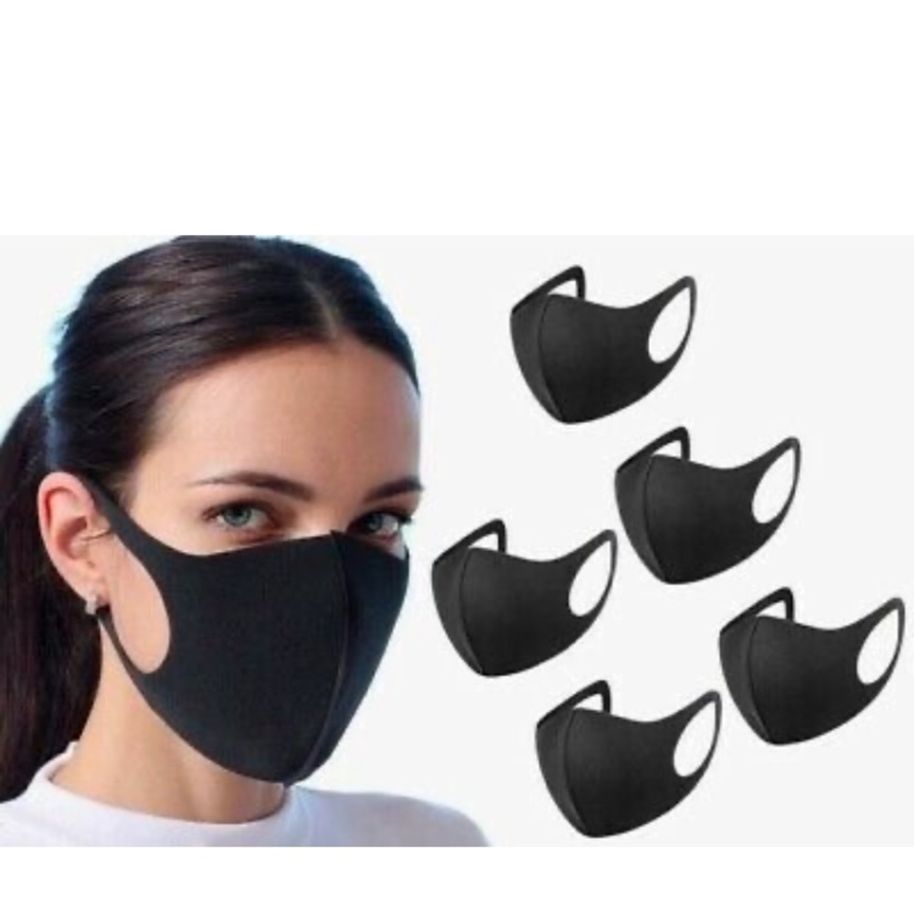 Masks 3D - Black ⭐️⭐️⭐️⭐️⭐️ - Picture 2 of 12